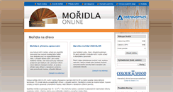 Desktop Screenshot of moridlaonline.cz